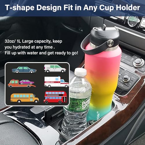 Water Bottles with Straw