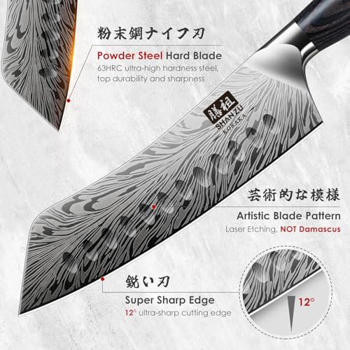 7 inch Chef Knife in Powder Steel