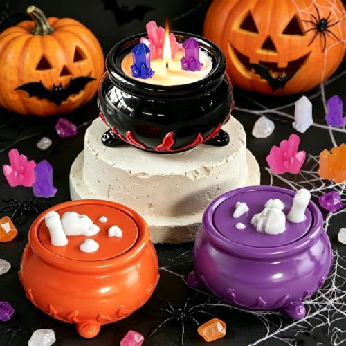 Halloween Resin Jar Molds Set