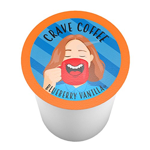Flavored Coffee Pods Compatible with 2 K (40 Count)