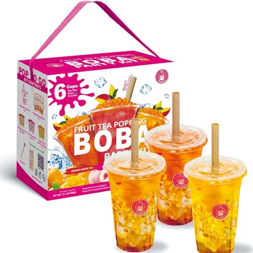 All in One Boba Tea Kit for Kids (6 Count)