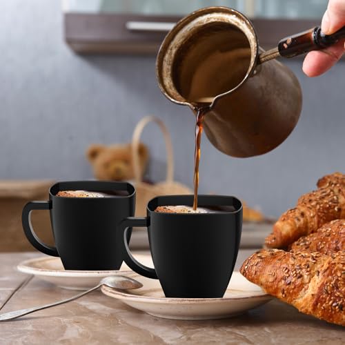 50 Pcs Mini Disposable Tea Cups with Handle (50 Count)