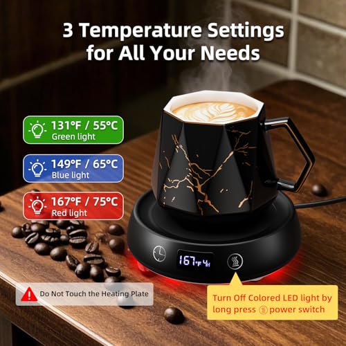 Coffee Mug Warmer Set for Desk 1