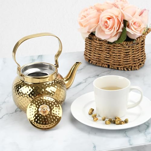 2L Hammered Tea Kettle Stovetop