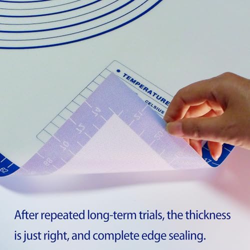 Silicone Pastry Mat Dough Baking Bread Sourdough Fondant Pie Dough Pizza