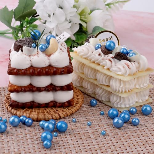 Blue Pearl Sprinkles for Cake Decorating (4.6 Ounce)
