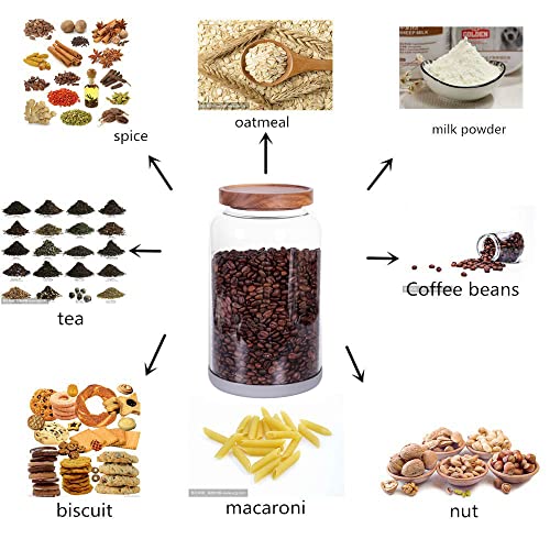 Large Glass Food Canisters