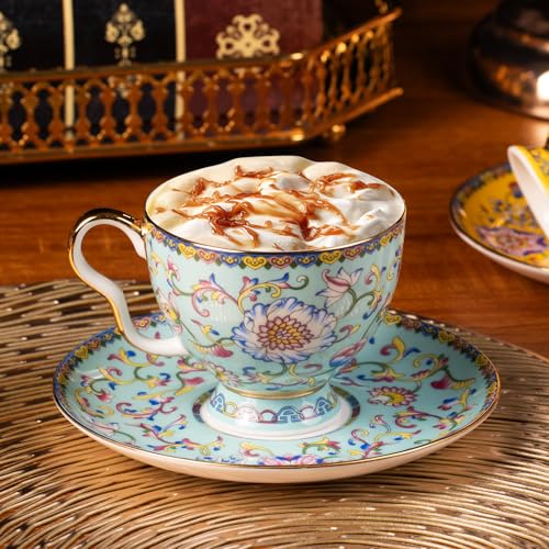 Tea Cup and Saucer (2 Count)