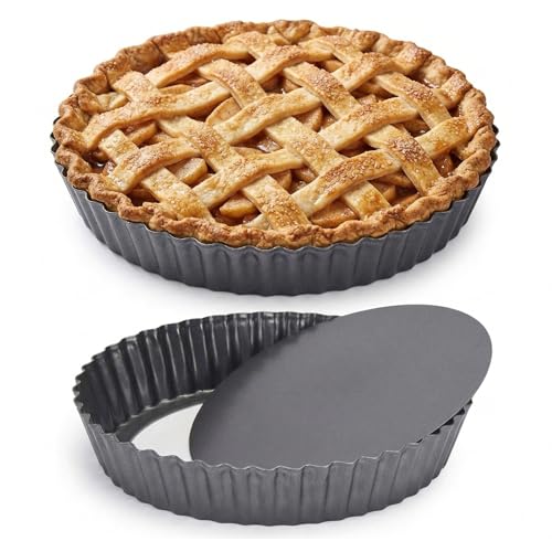 2 Pack 11 Inch Nonstick Tart Pan (2 Count)