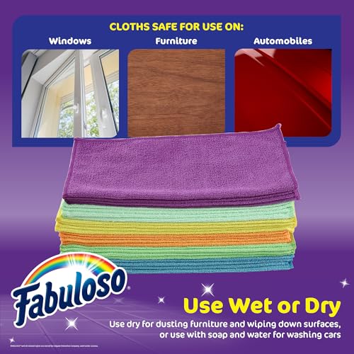 Microfiber Cleaning Cloths (12 Count)