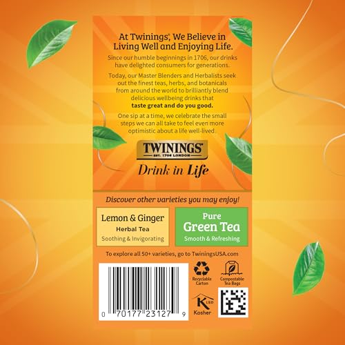 Honeybush Mandarin & Orange Herbal Tea Bags (120 Count)