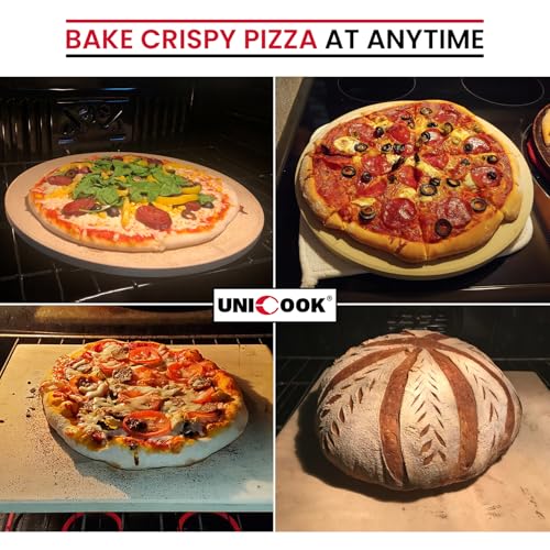 2 PCS Pizza Stones Set