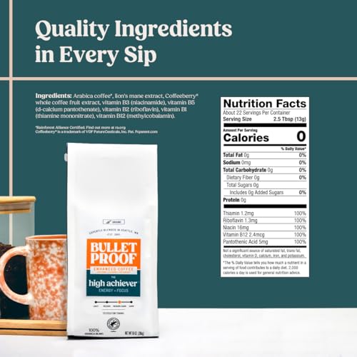 The High Achiever Ground Mushroom Coffee (10 Ounce)