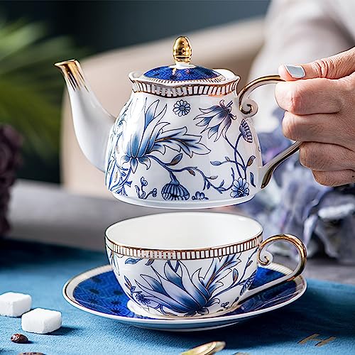 Tea for One Teapot and Cup Set (4 Count)
