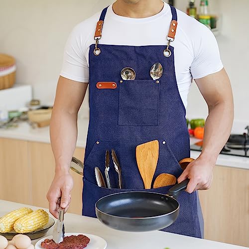 Canvas Aprons for Men Chef Apron
