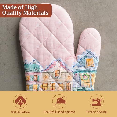 Maison d'Hermine Oven Gloves 100% Cotton Oven Mitt