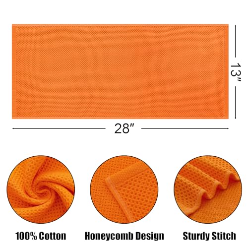 100% Cotton Waffle 8 (8 Count)