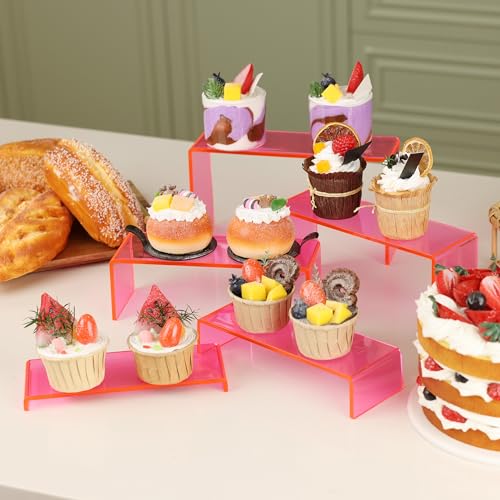 Pink Display Risers (10 Count)