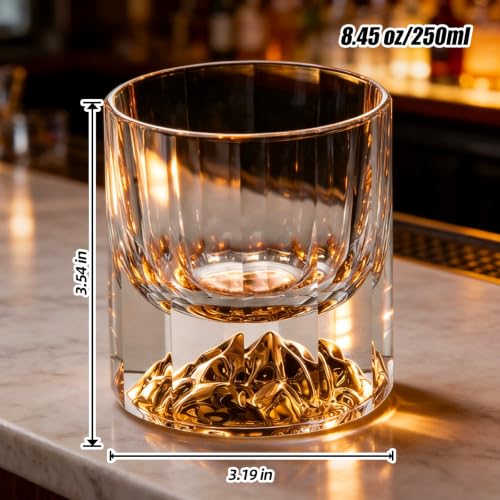 Crystal Whiskey Glasses Set of 2 (2 Count)