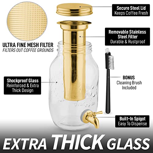 1.5 Liter Cold Brew Coffee Maker with EXTRA