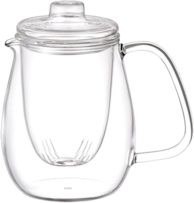 KINTO 8364 UNITEA Teapot, 24.0 fl oz (680 ml), Dishwasher Safe, Heat-resistant Glass