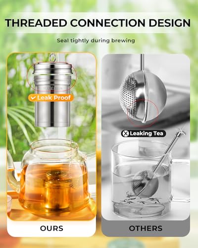 Tea Infuser Extra Fine Mesh Tea Strainers for Loose Tea