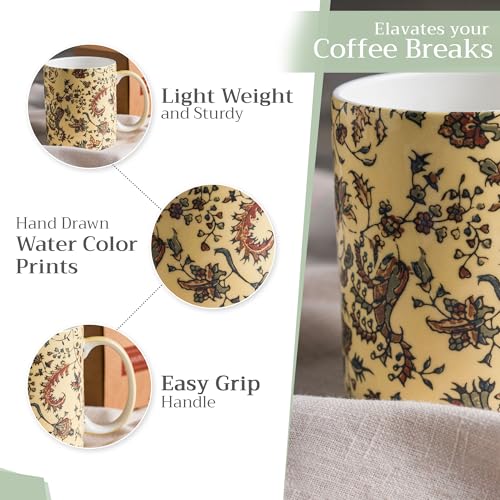 Coffee Mug with Handles Tea Cups