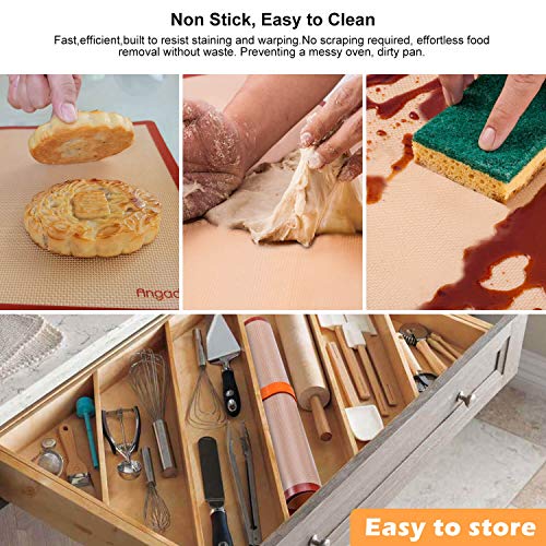Silicone Baking Mats Set of 6