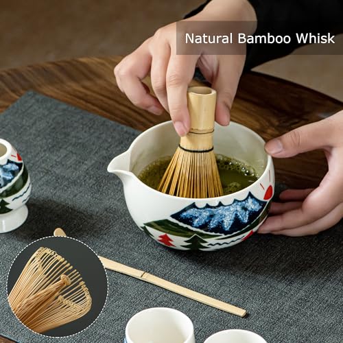 Matcha Whisk Set with Spout (6 Count)