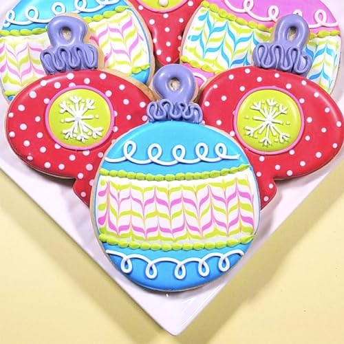 Christmas Ornament Cookie Cutters 8Pcs (8 Count)