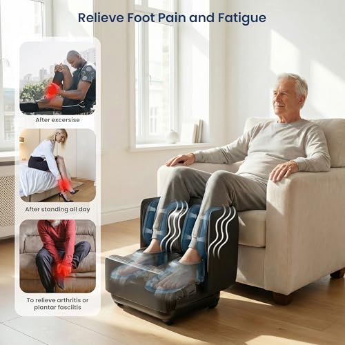 Shiatsu Foot & Calf Massager with Heat