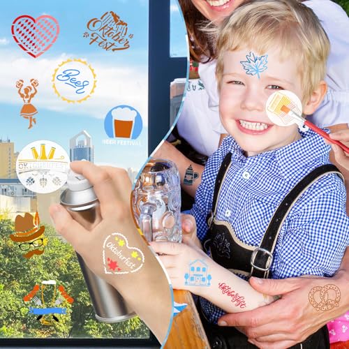 36 Pieces Oktoberfest Cookie Cake Stencils (36 Count)