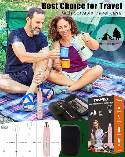 Handheld Milk Frother Wand for Coffee