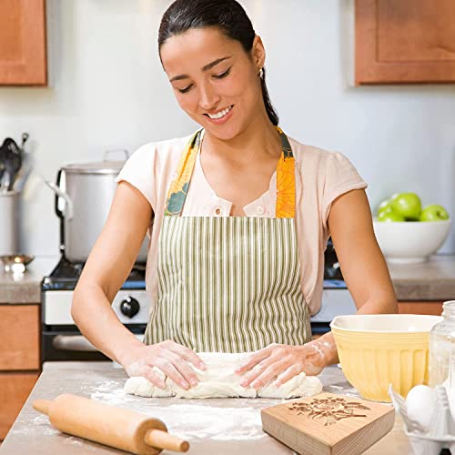 Wooden Springerle Cookie Molds for Baking