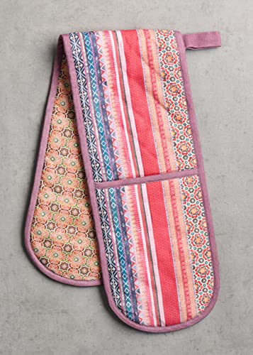 Double Oven Mitts 100% Cotton Double Oven Glove