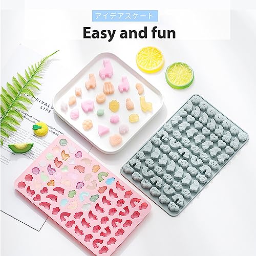Animals & Flowers Silicone Candy molds (4 Count)