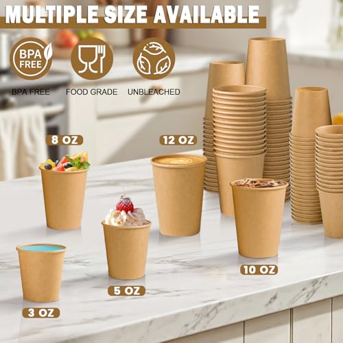 500 Count 12 oz Paper Cups