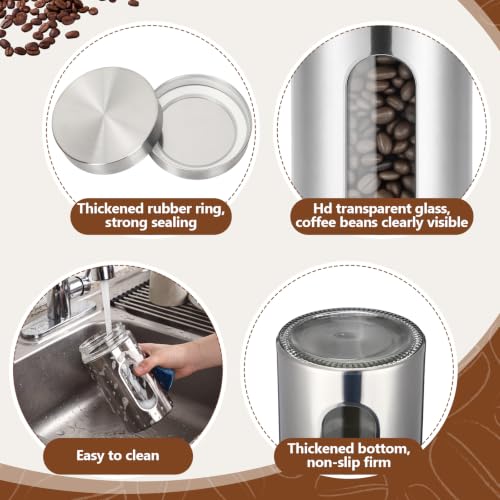 Coffee Ground Containers with Shelf (3 Count)