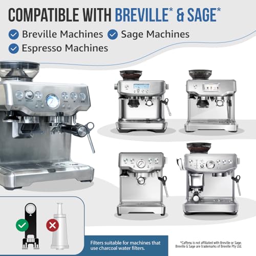 Breville Compatible Cleaning Tablets and Water Filter (58 Count)