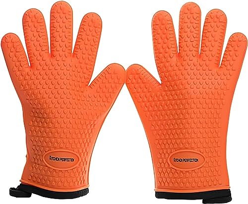 S Silicone Smoker BBQ Gloves (2 Count)