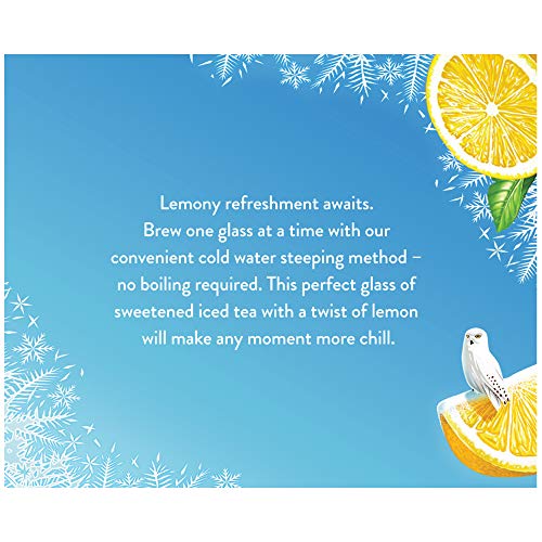 Cold Brew Sweetened Tea with Lemon Iced Tea 18 Tea Bags (18 Count)