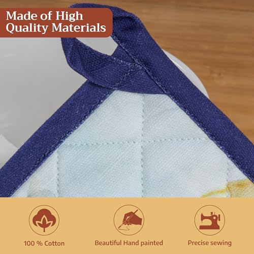 Pot Holders 100% Cotton Potholders (2 Count)