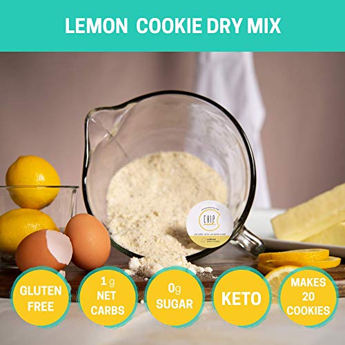 Lemon Poppyseed Keto Cookie Mix Low Carb Gluten