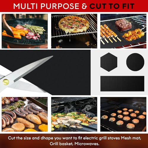 BBQ Grill Mat Set of 3 (3 Count)
