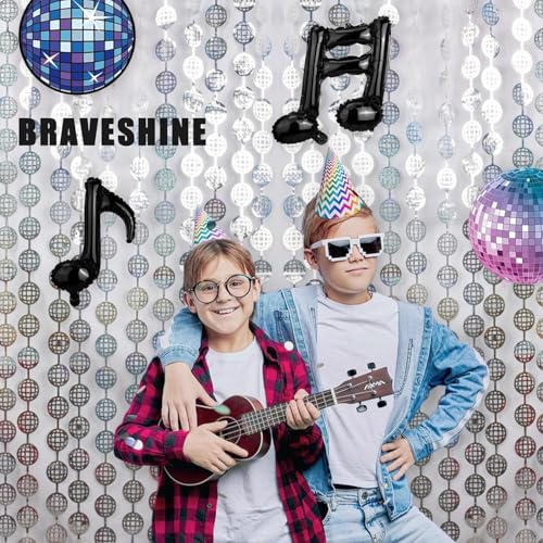Disco Hanging Balls Fringe Backdrop (2 Count)
