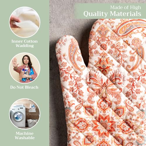 Maison d'Hermine Oven Gloves 100% Cotton Oven Mitt