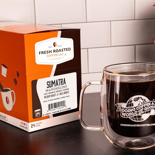 100% Sumatra Mandheling K (72 Count)