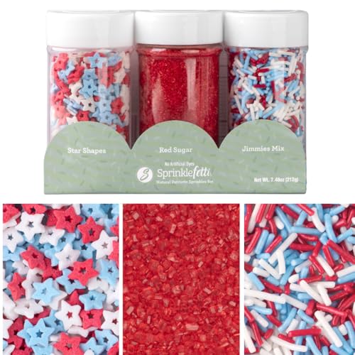 Dye Free Sprinkles (7.47 Ounce)