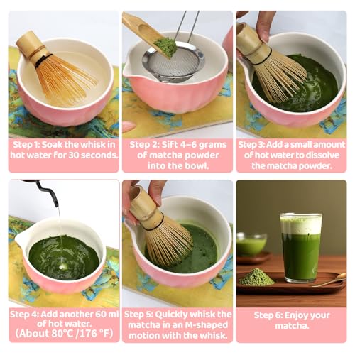 8PCS Matcha Whisk Set