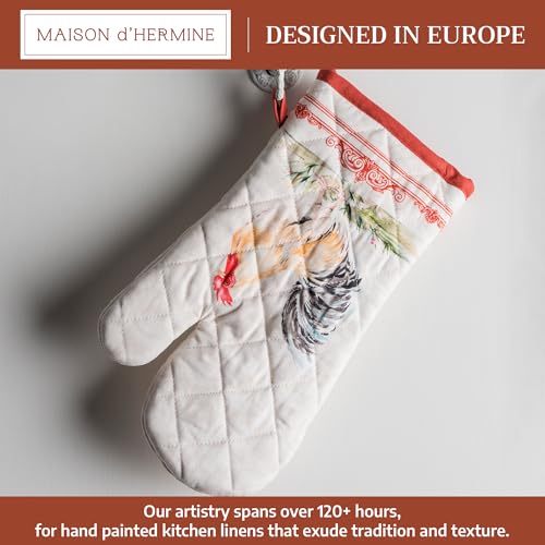 Maison d'Hermine Oven Gloves 100% Cotton Oven Mitt